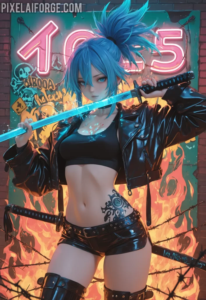 Arte hechos históricos increíbles de Chica Muy Realista Hecha Con Flux 1 Dev Y Comfyui generado por IA