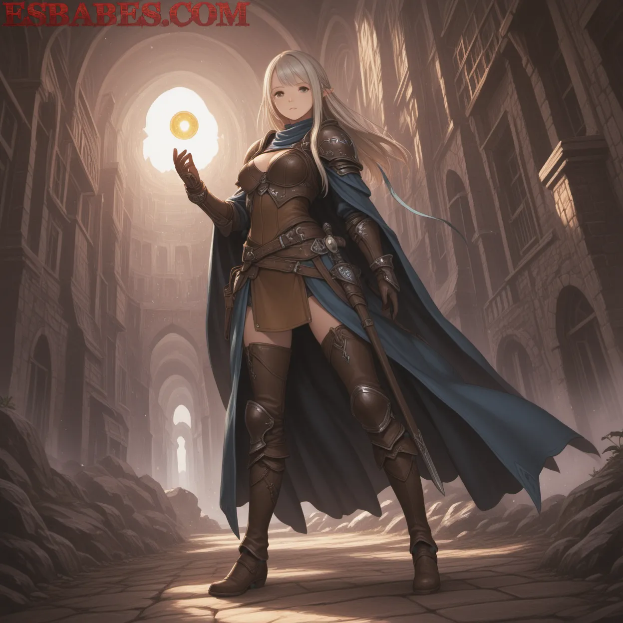 Arte ilustración increíble de Coleccion Anime Enormes Tetas Colgando generado por IA