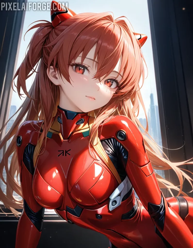 Arte hechos históricos increíbles de Cybergirl Stefanie Knight generado por IA