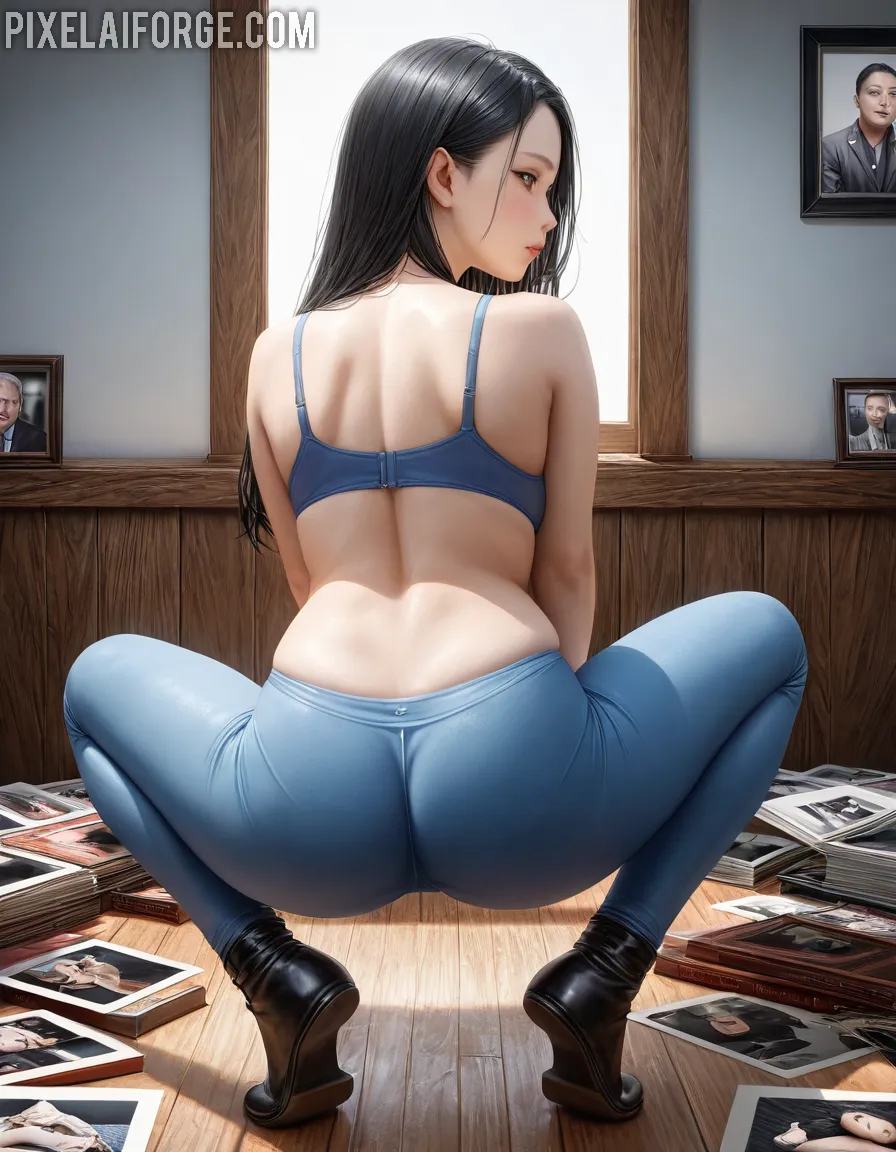 Arte hechos históricos increíbles de Detras De Camaras Niemira La Sesion Mas Hot De Playboy generado por IA