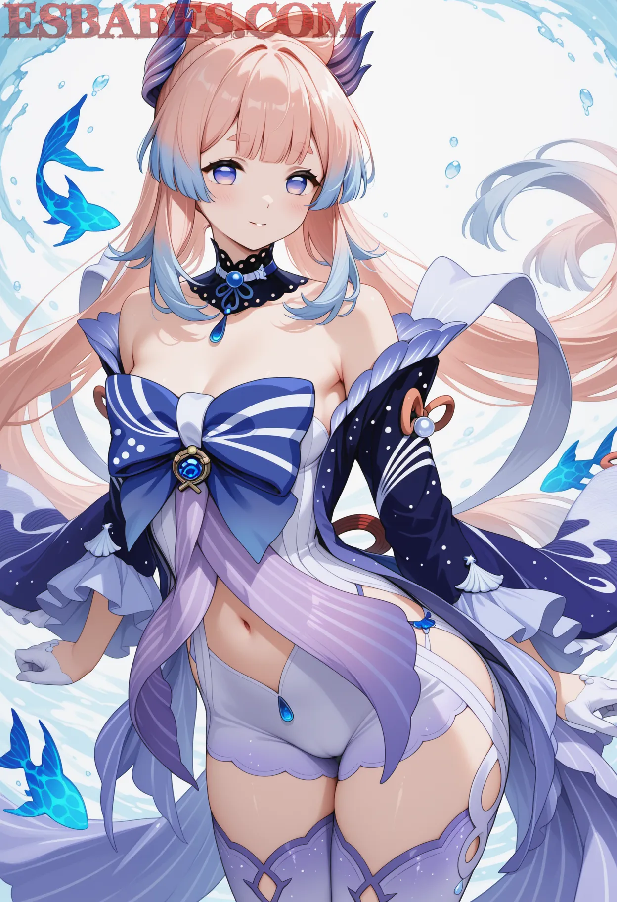 Arte ilustración increíble de Jalissa Desnuda generado por IA