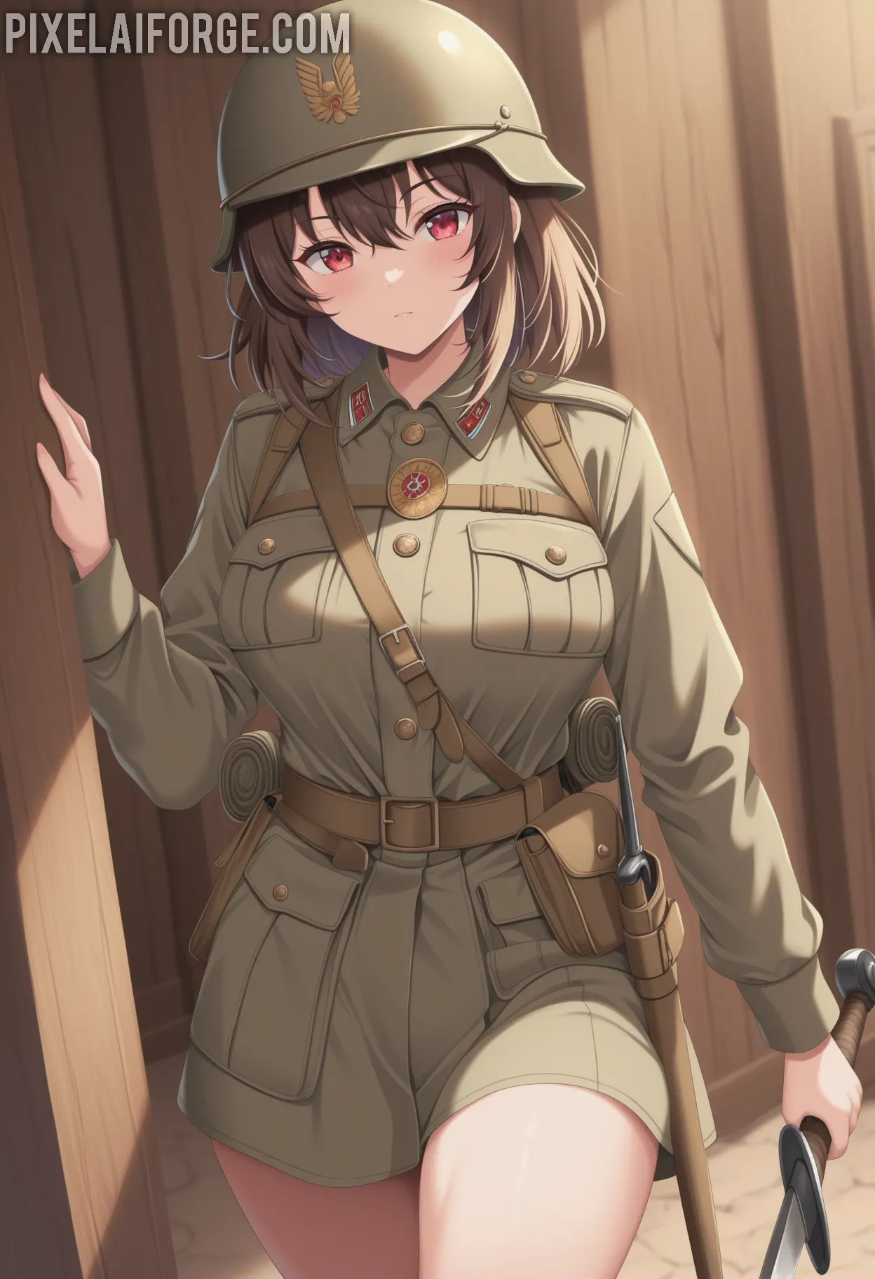 Arte hechos históricos increíbles de Neewer Nw 700 generado por IA