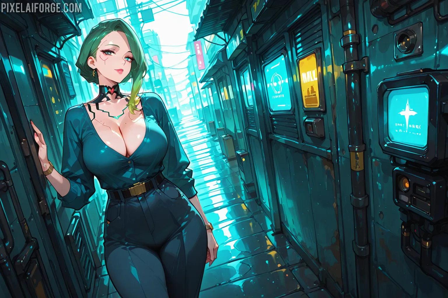 Arte hechos históricos increíbles de Nicehash Hackeado generado por IA