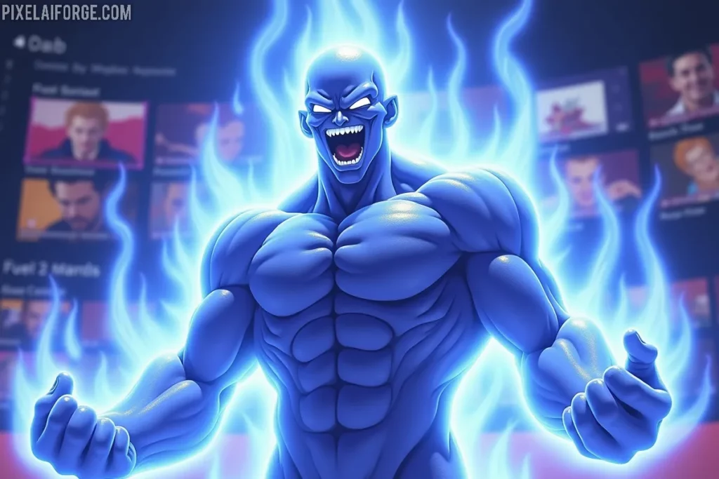 Arte hechos históricos increíbles de Pantodon Buchholzi generado por IA