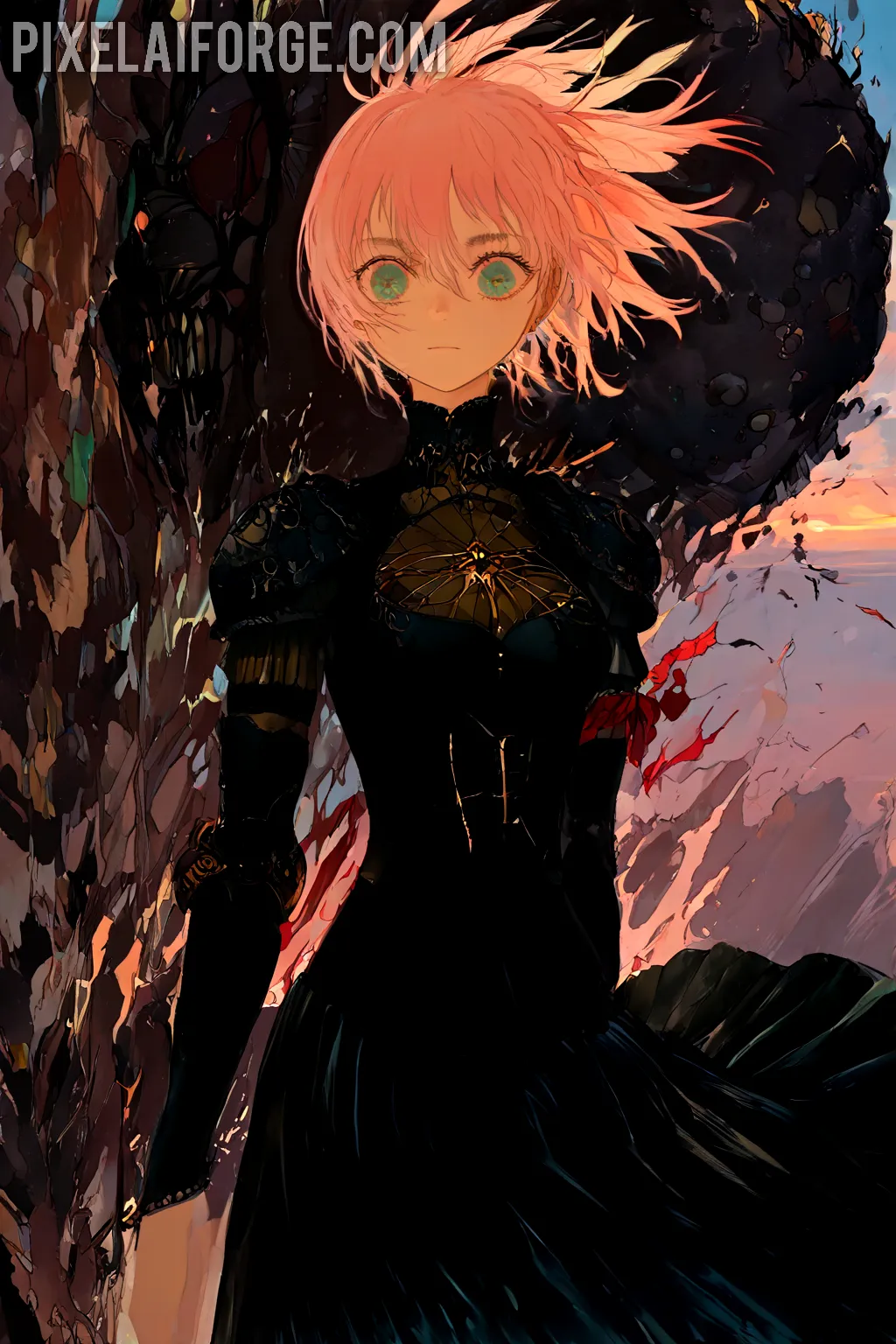 Arte hechos históricos increíbles de Peces Bonitos generado por IA