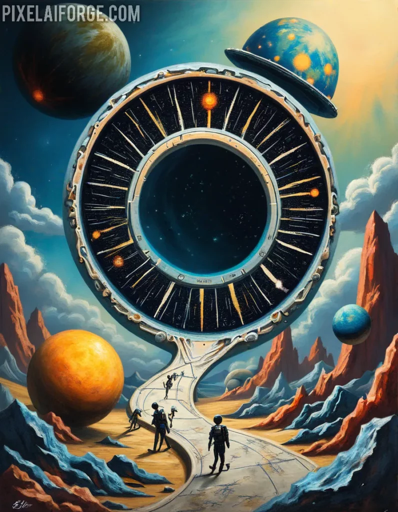 Arte hechos históricos increíbles de Windows 10 generado por IA