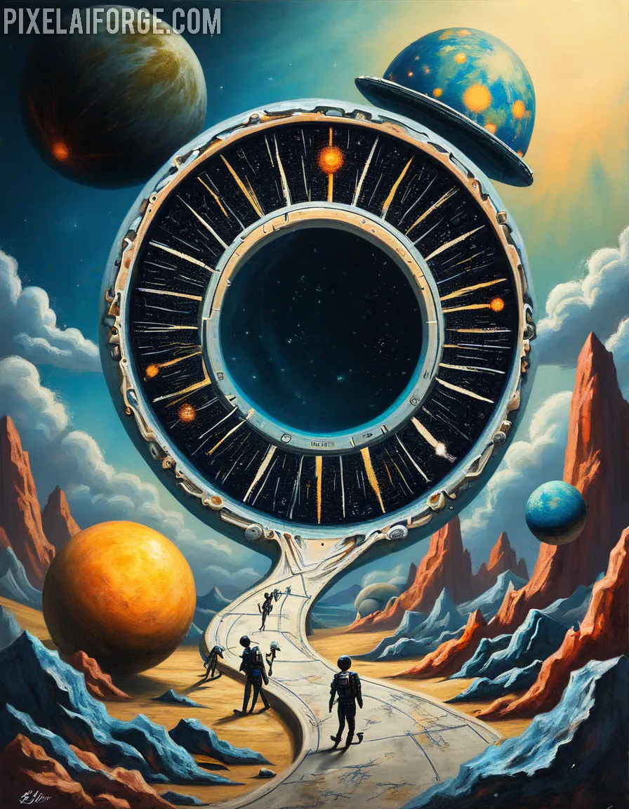 Arte hechos históricos increíbles de Windows 10 generado por IA