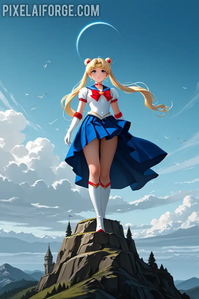 Galería de imágenes de Sailor Moon (Usagi Tsukino)