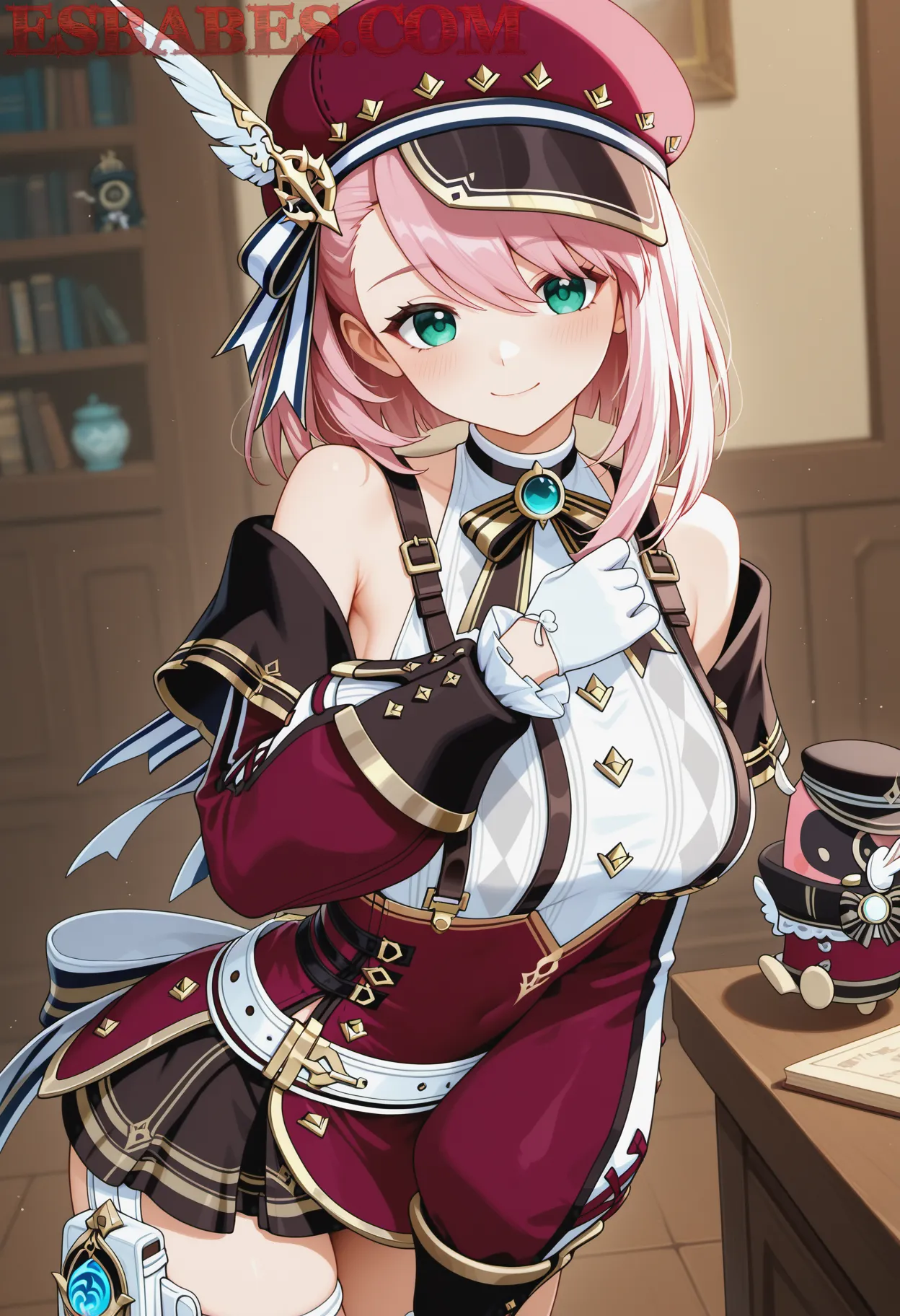 Arte ilustración increíble de Babes In Lengeries generado por IA