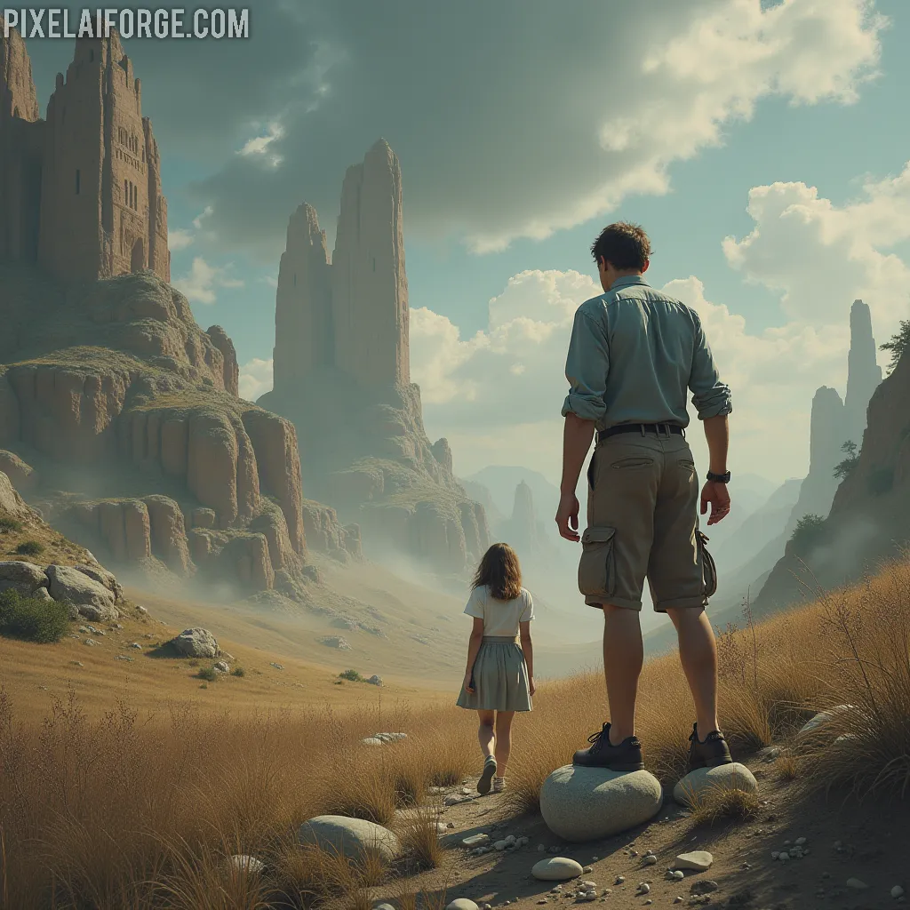 Arte hechos históricos increíbles de Chica Del Dia Eva Andressa Una Musa Firme generado por IA