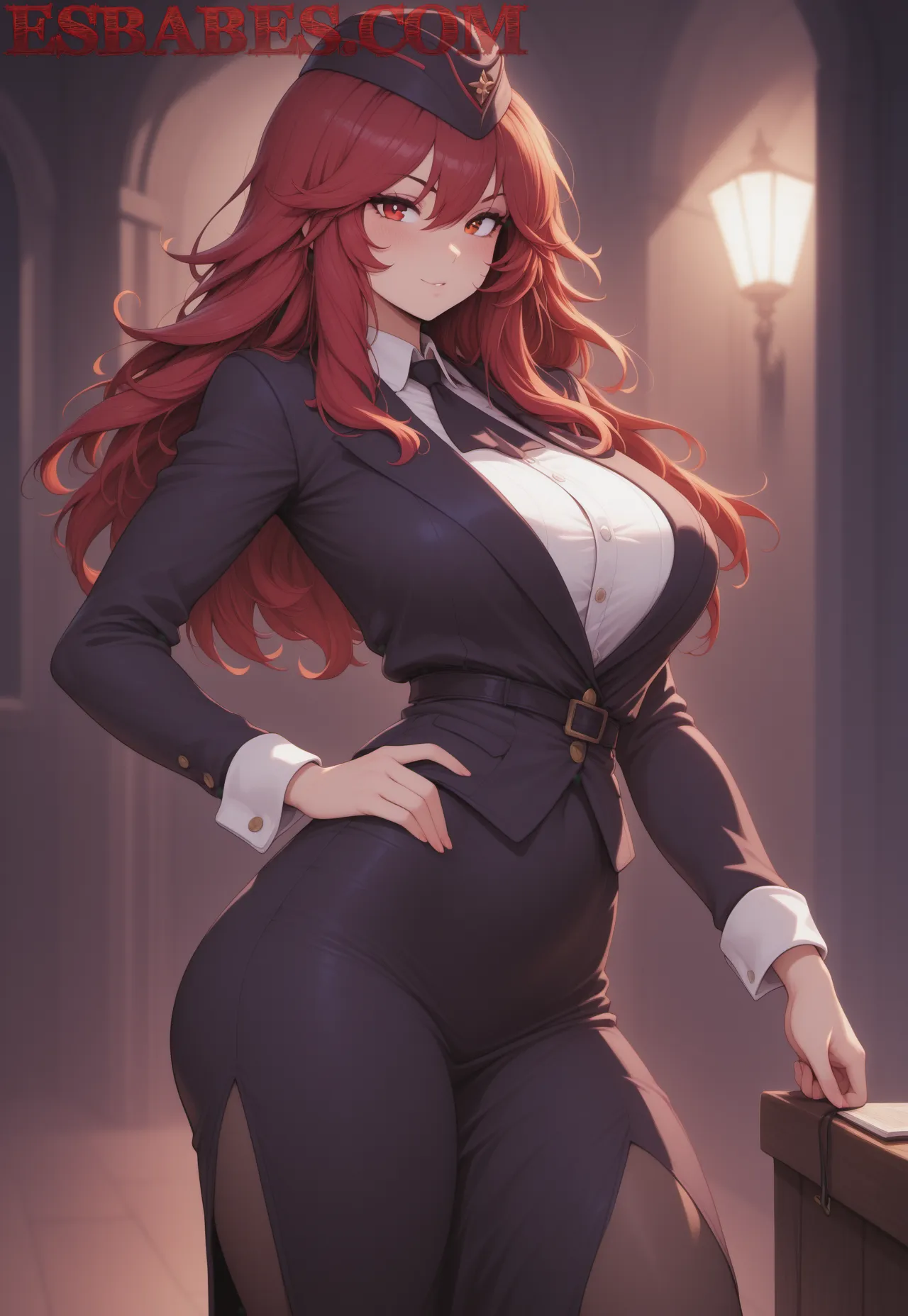 Arte ilustración increíble de Delilah Sexy generado por IA