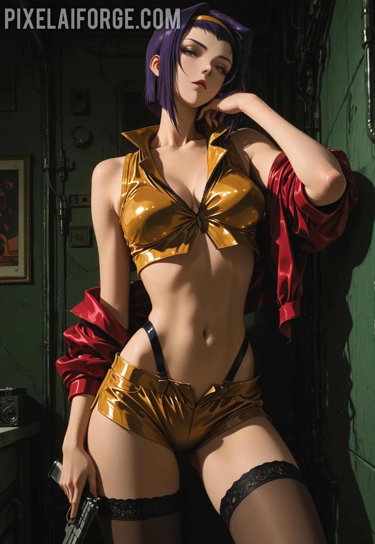 Arte ilustración increíble de Anime 3d Erotica De Hermione Granger 633x1024 generado por IA