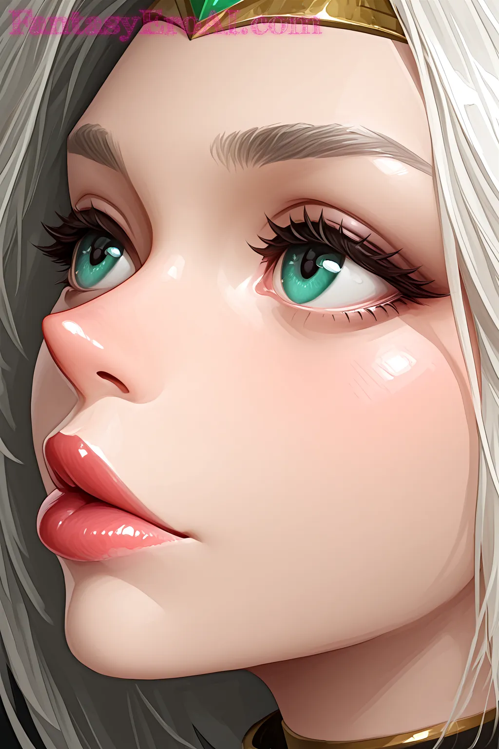 Arte ilustración increíble de Caracol Viviparo Malayo generado por IA