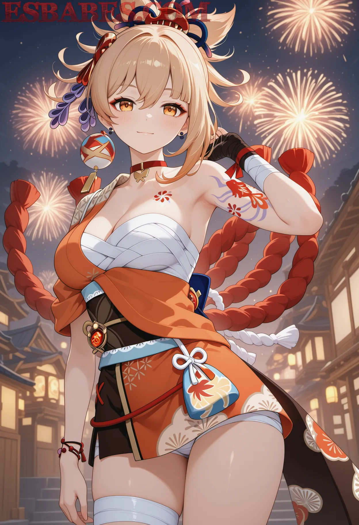 Arte ilustración increíble de El Crimen De La Extremadamente Sexy Mujer generado por IA