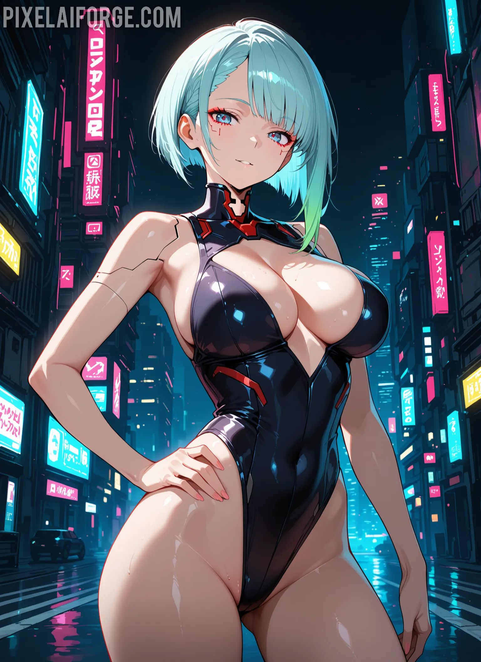 Arte hechos históricos increíbles de Katya Elise Henry Nalgona De Infarto Se Robo Todas Las Miradas En Instagram generado por IA