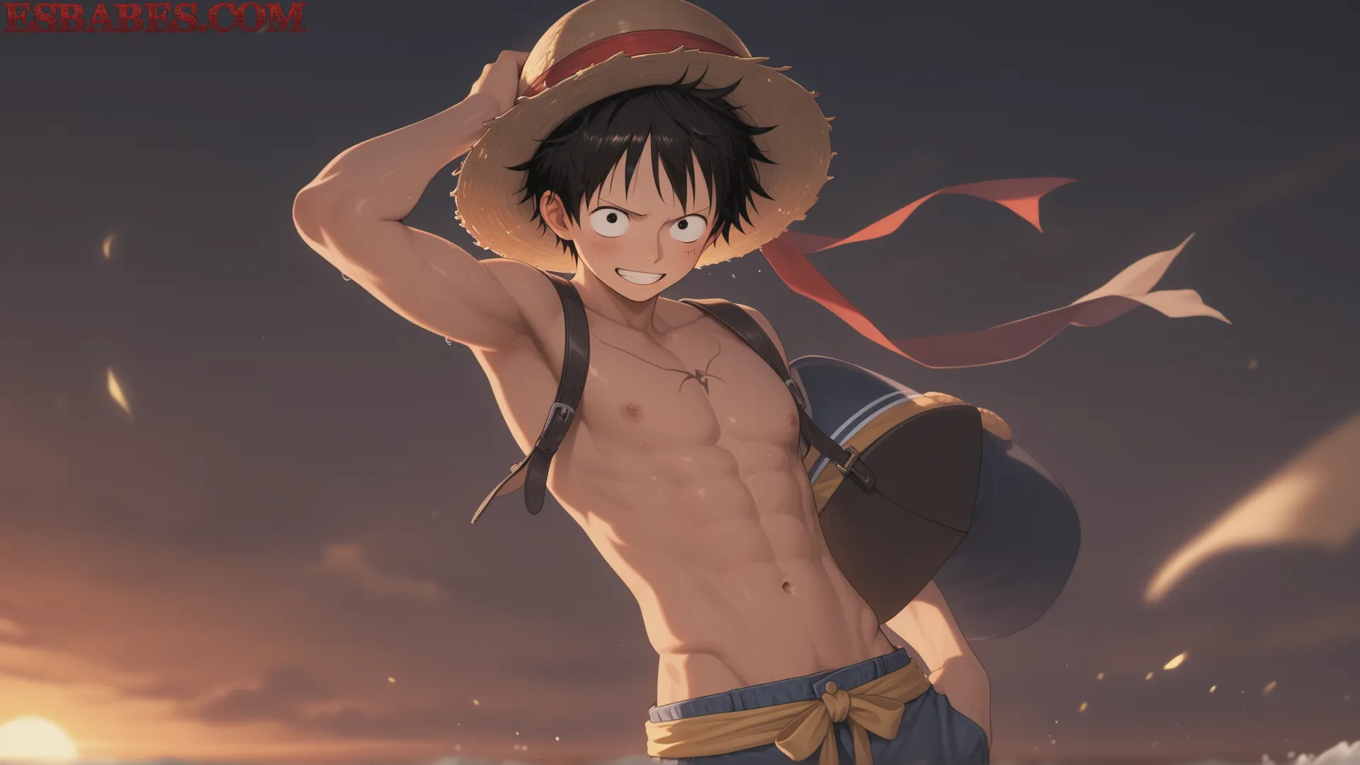 Arte ilustración increíble de Monitor Entusiasta generado por IA