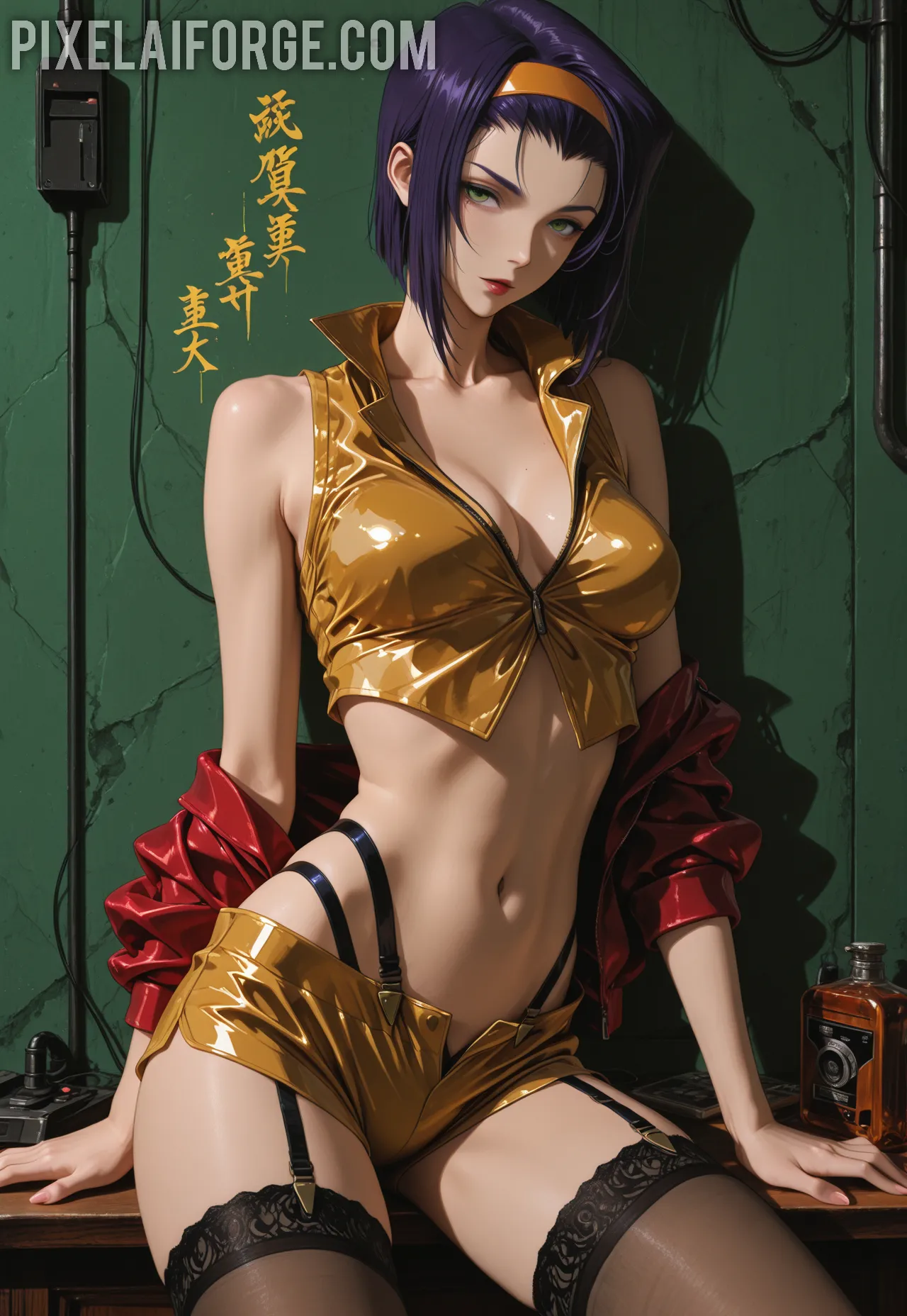 Arte ilustración increíble de Renault Clio Rs generado por IA