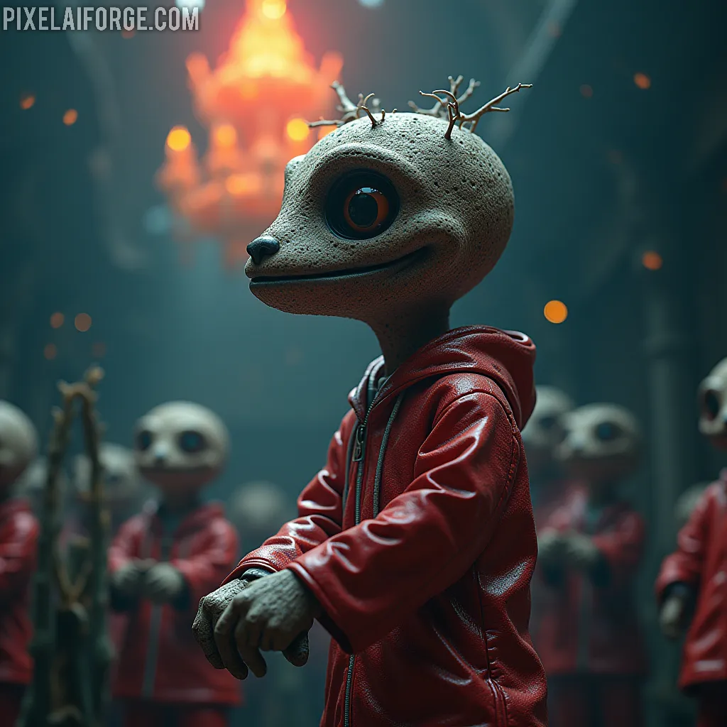 Arte hechos históricos increíbles de Winnie Harlow generado por IA