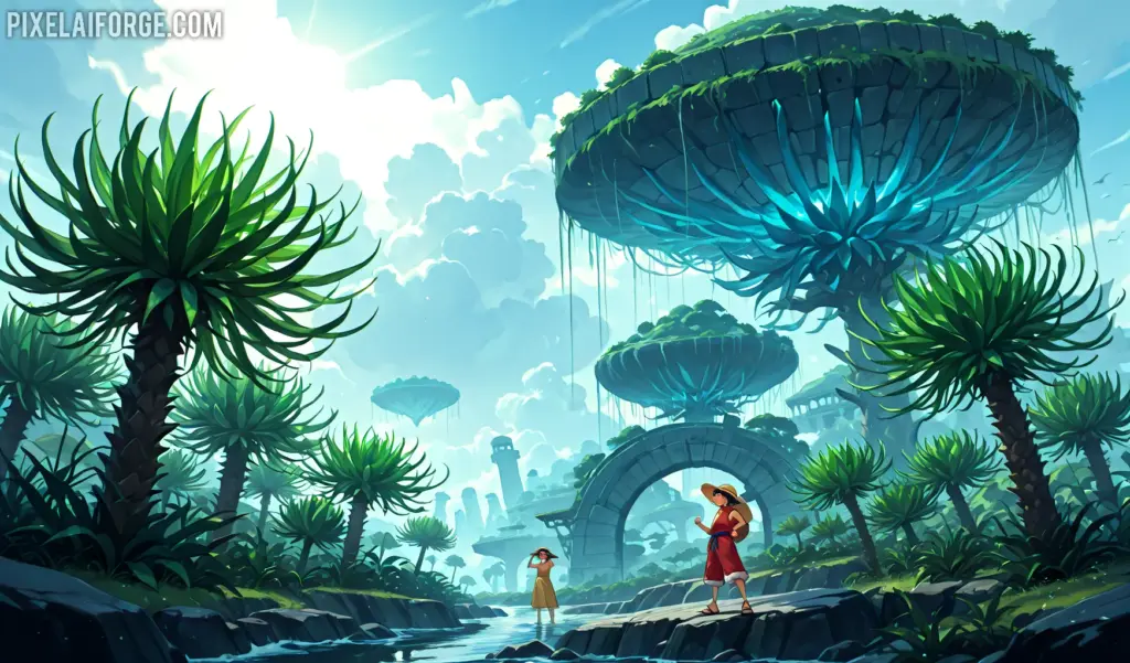 Galeria de imagenes de Nami El Salto Temporal Secreto