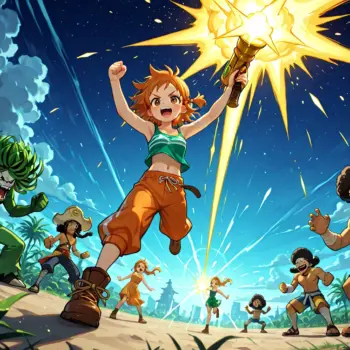 Nami El Salto Temporal Secreto Cómo la Sinergia entre Usopp y Nami Podría Haber Redefinido el Trono de los Piratas
