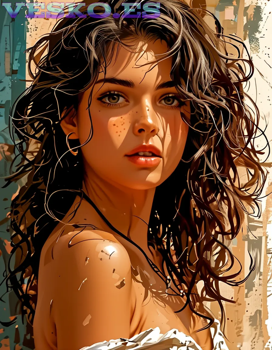 Anime En La Playa Anime AI Artwork