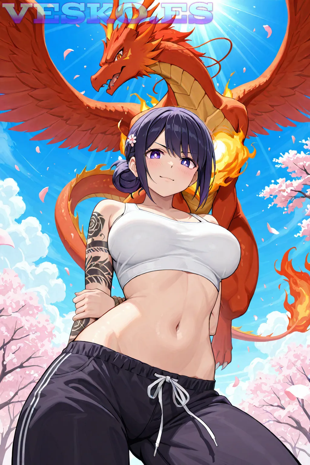 Anime Girl Anime AI Artwork