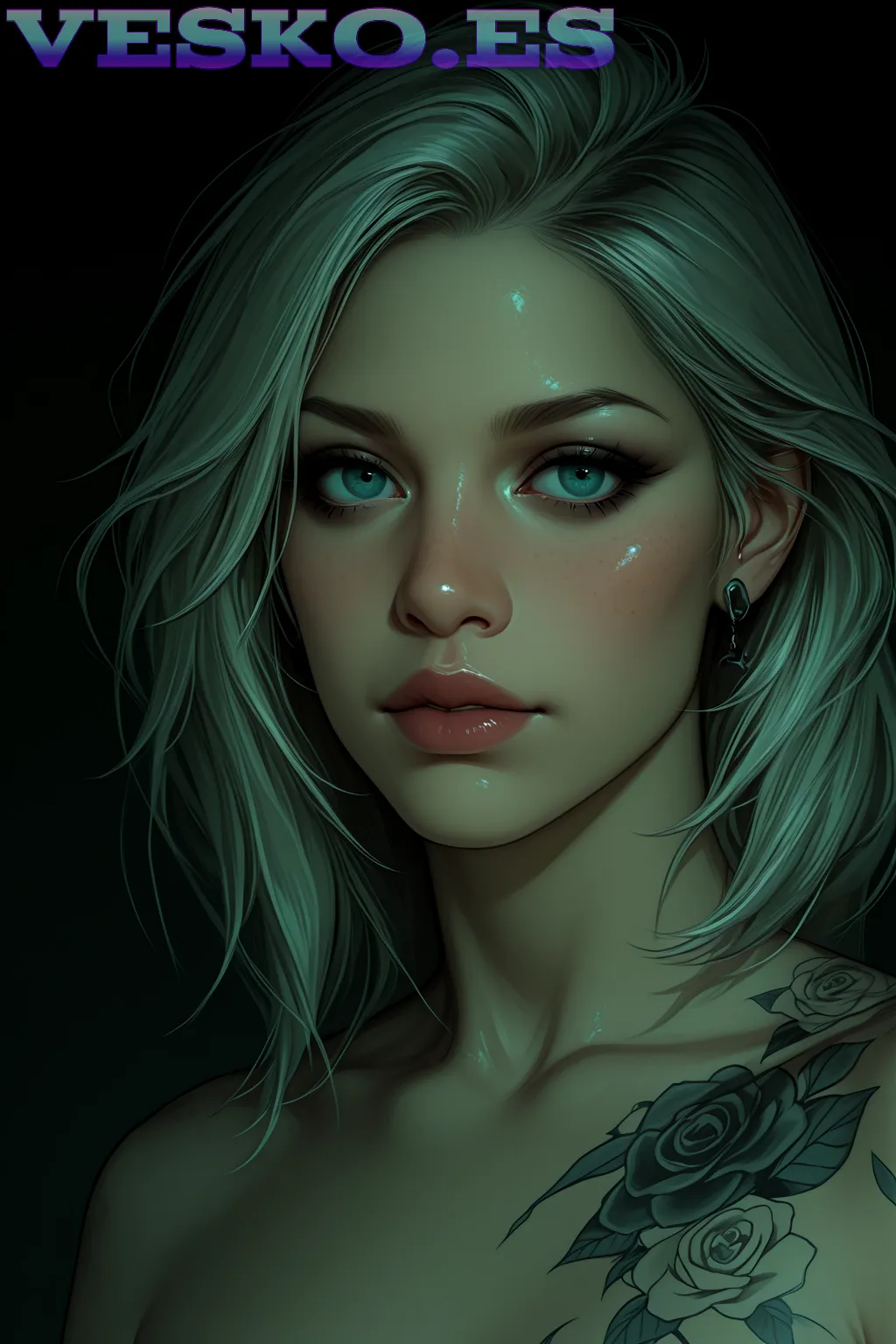 Ethereum Reduce Comisiones Anime AI Artwork