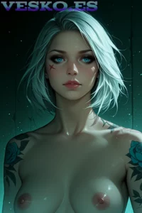 Katie Banks Anime AI Artwork