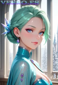 Marie Czuczman Desnuda Anime AI Artwork