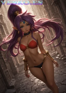 Miss Bumbum 2018 Anime AI Artwork