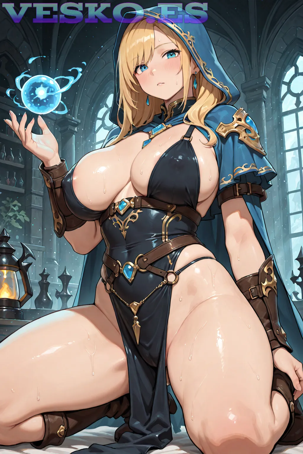 Rio Melodias Magicas Anime AI Artwork