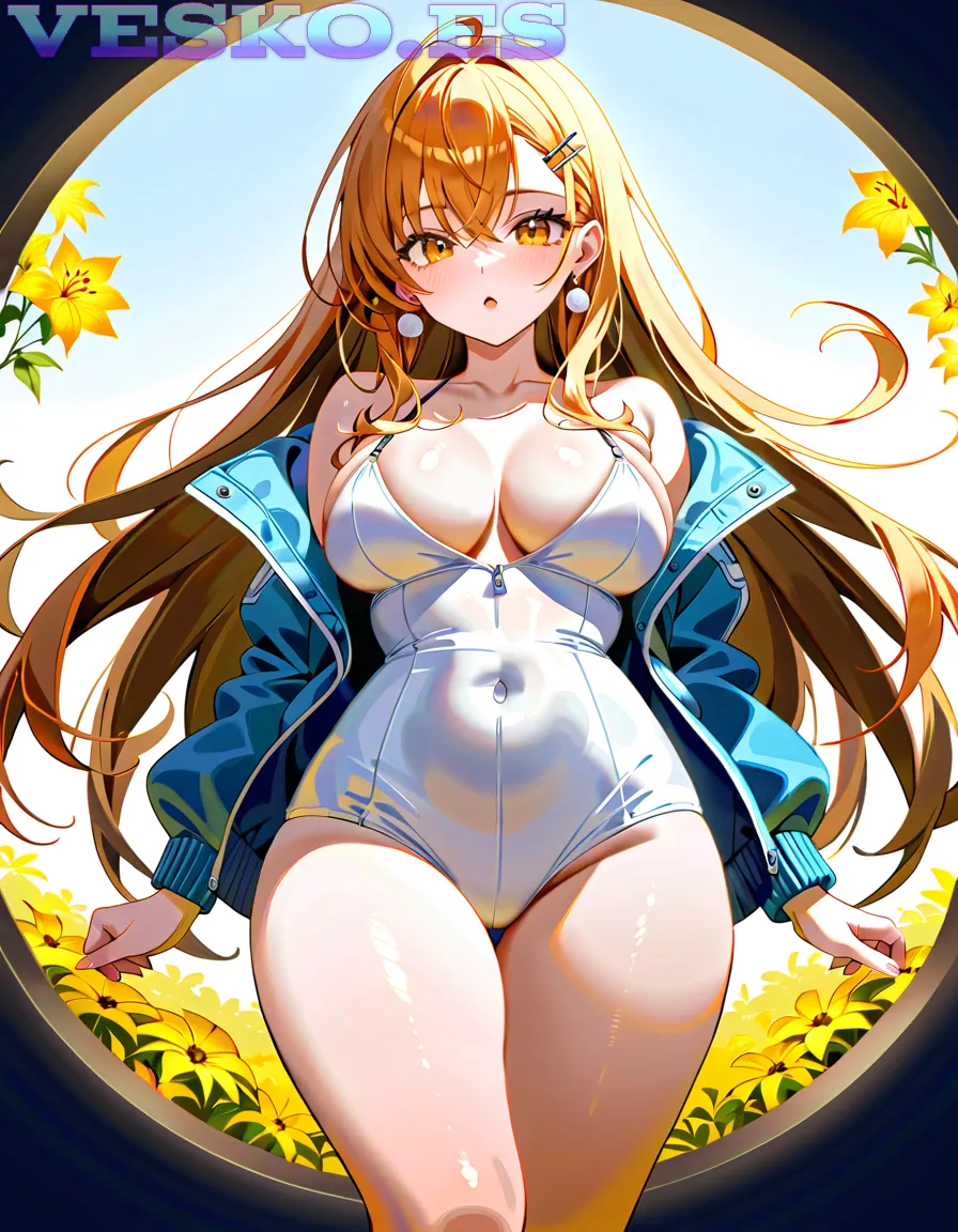 Rostro De Chica Sonado Con Flux 1 Dev Anime AI Artwork