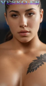 Siya Desnuda Modelo Anime AI Artwork