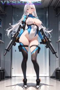 Suenos Celestiales Retratos De Belleza Eterea Anime AI Artwork