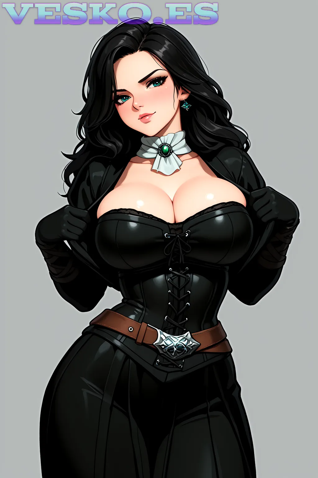 Sunny Andrews Y Su Cuerpo Sexy Anime AI Artwork