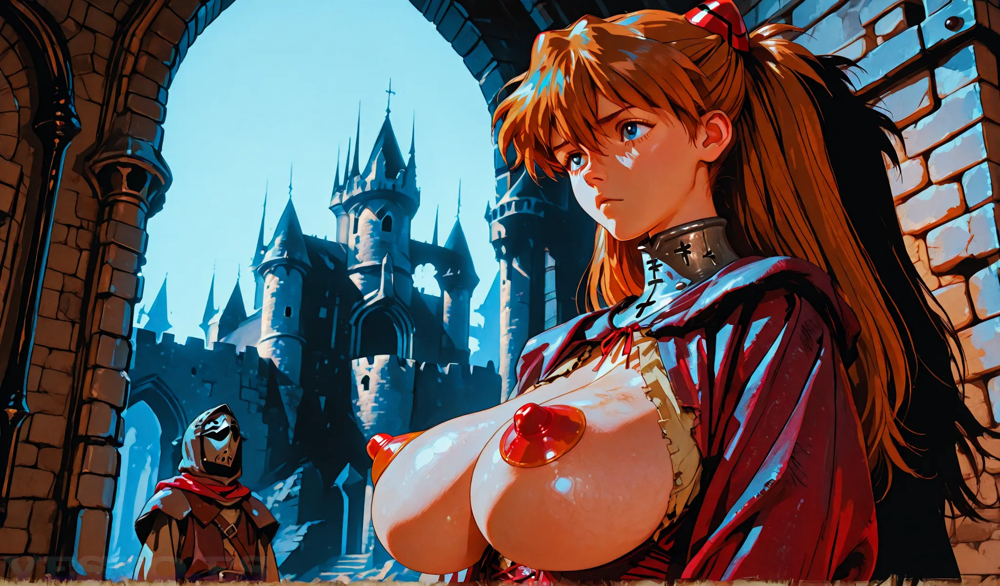 Seductive Shadows Wallpaper - Midnight Passion. Descubre impresionantes ilustraciones anime creadas con IA de última generación.