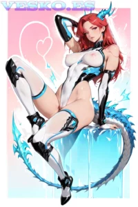 Adolescentes Con Tremendas Curvas Anime AI Artwork