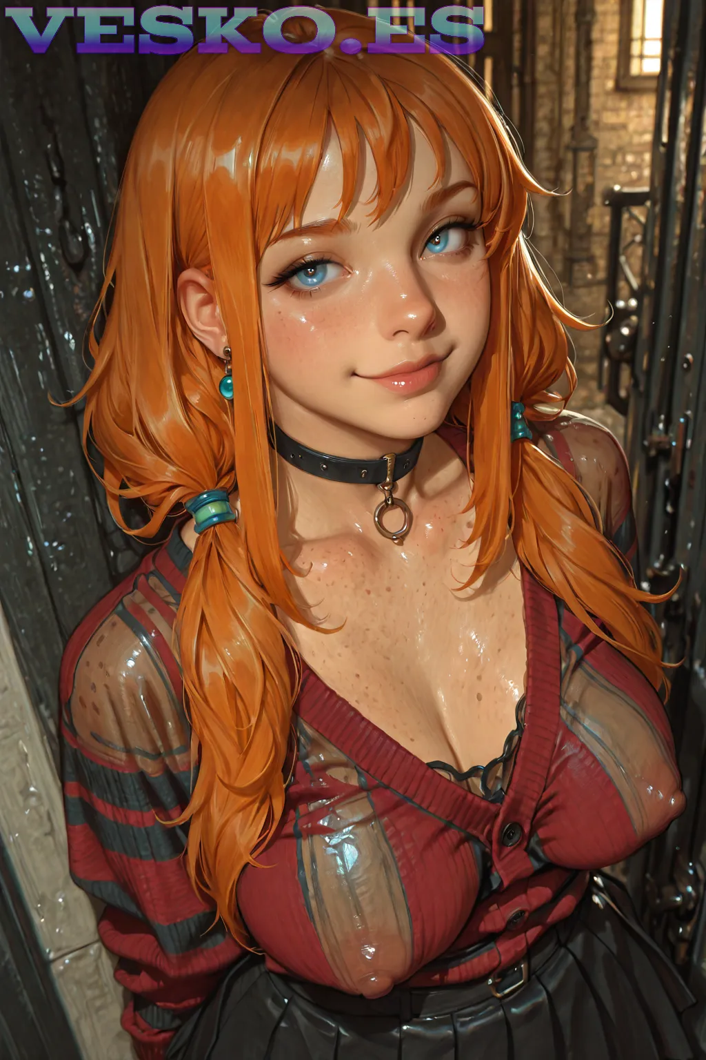 Alexis Ford Anime AI Artwork