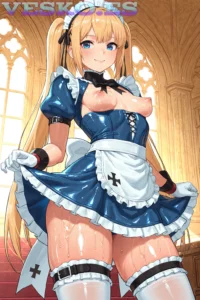 Alisa Verner Sexy Anime AI Artwork
