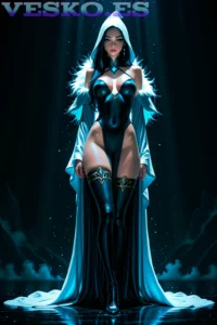 Amazing Ebony Tits Anime AI Artwork