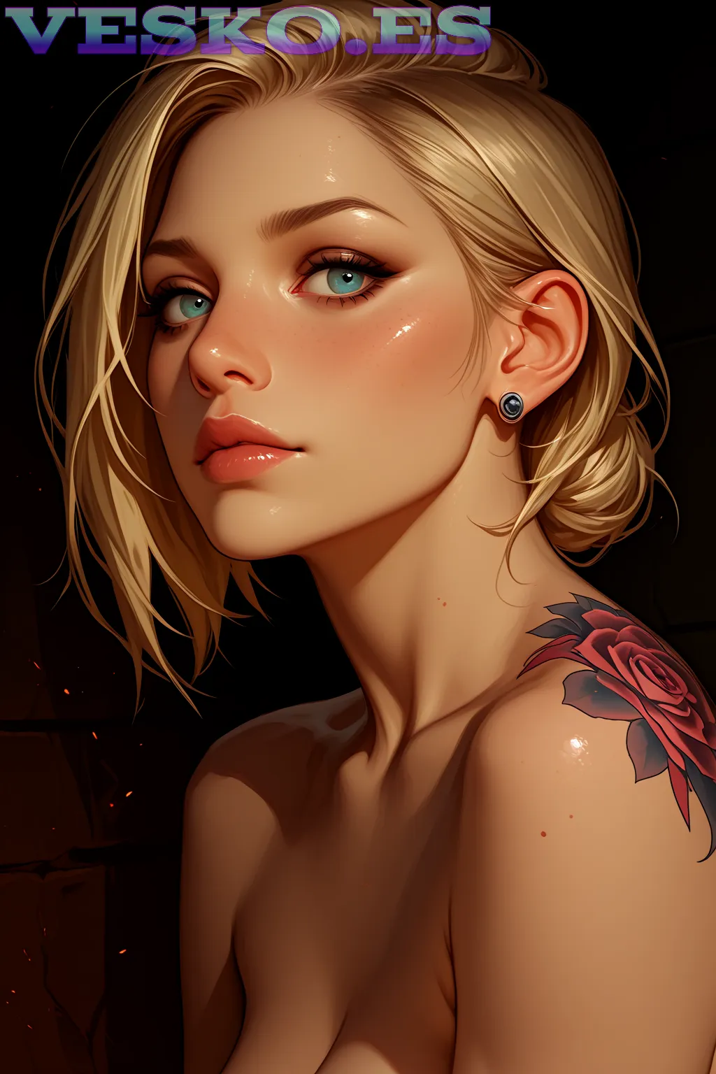 Anime Dark Fantasy Anime AI Artwork