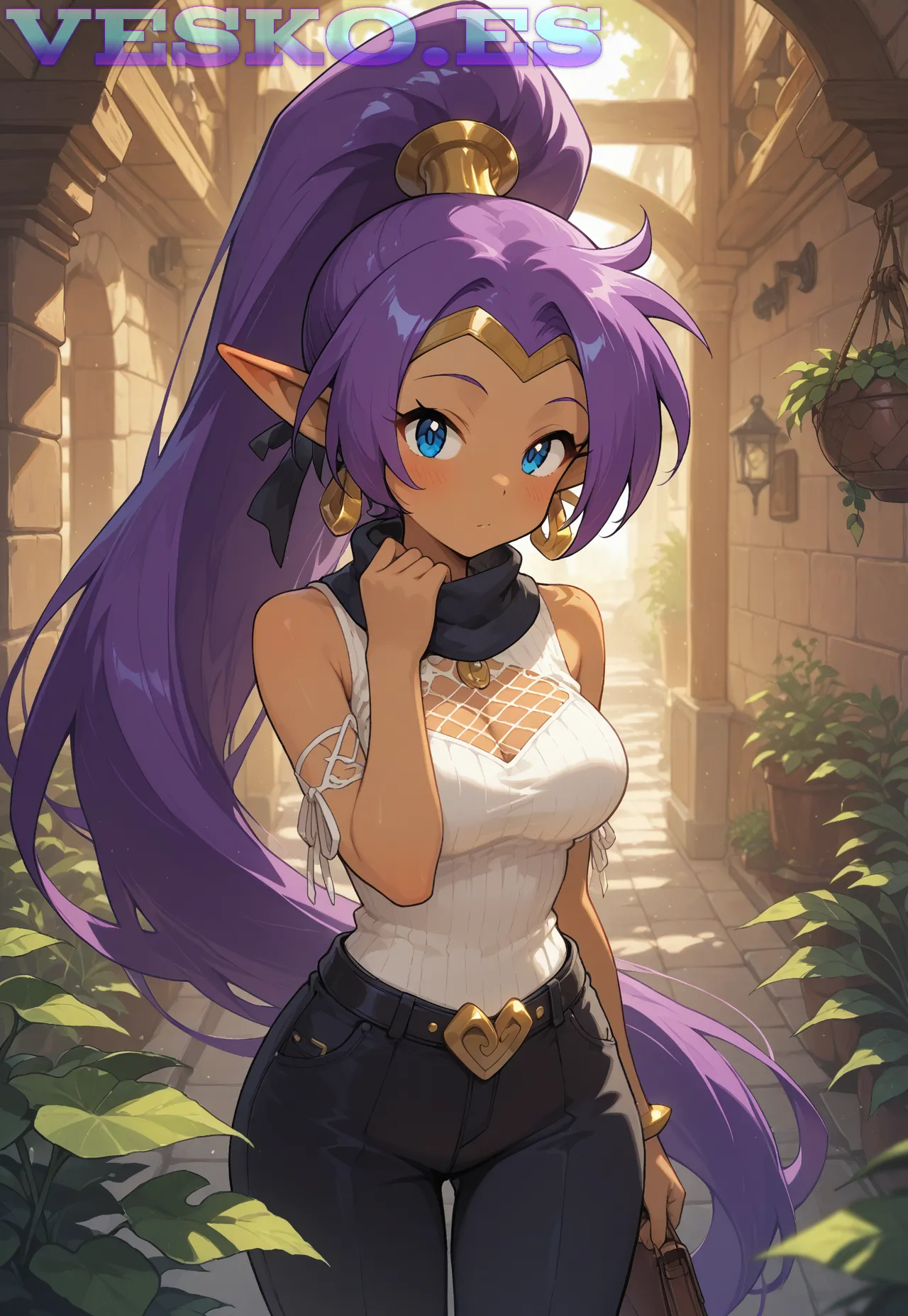 Anna Y Su Culo Anime AI Artwork