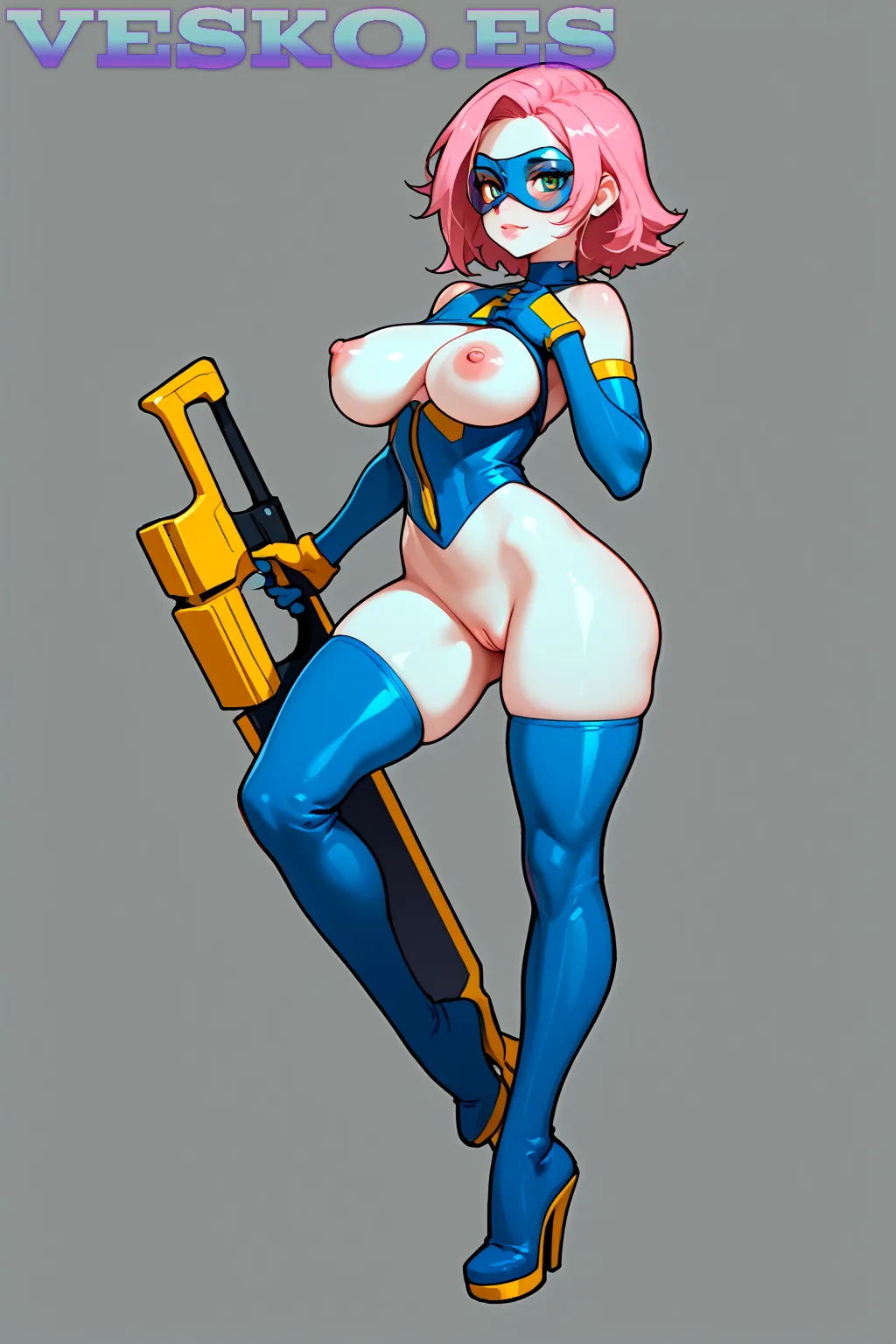 Chica De Anime Con Cuernos Arte Digital Fantastico Anime AI Artwork