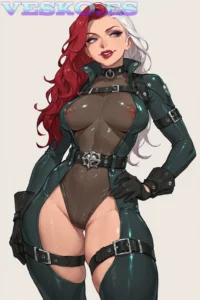 Christy Marks Gordita Anime AI Artwork