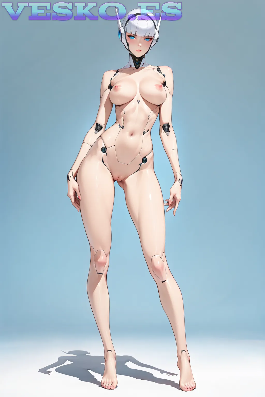 El Tema De Las Mujeres Desnudas Anime AI Artwork