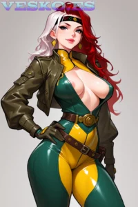 Erotica Con Sexy Modelos Posando Anime AI Artwork
