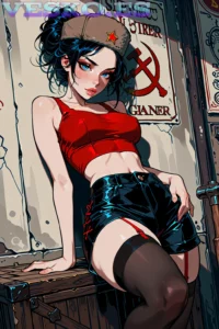 Estilo Kawaii En El Anime Anime AI Artwork