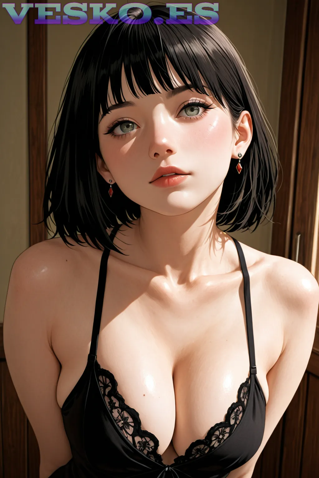Estilo Sensual Anime AI Artwork