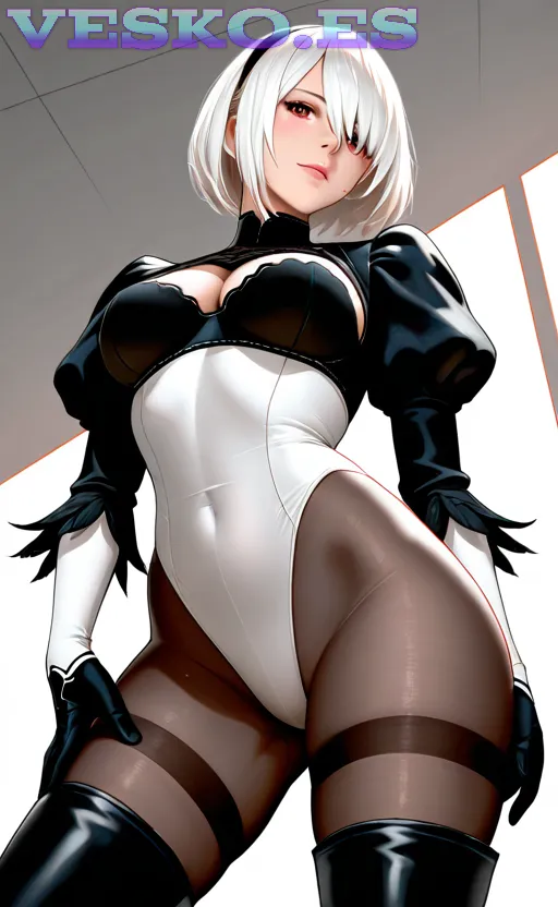 Flaca Tetona En Latex Anime Y Cultura Anime AI Artwork