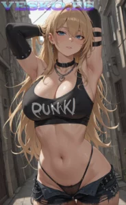 Fransheliz Vaquez Has Sex On The Beach Anime AI Artwork